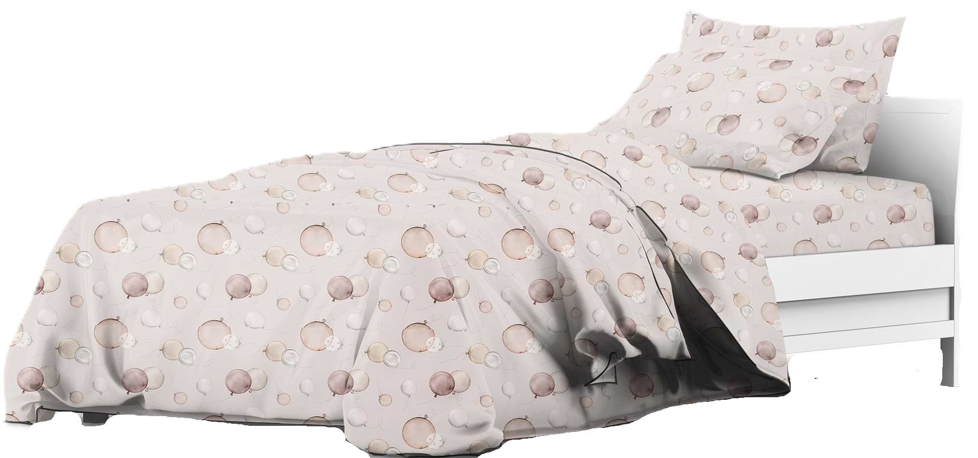 Комплект постельного белья Home Line сатин 160х220 см ВОЗДУШНЫЕ ШАРИКИ (192736)