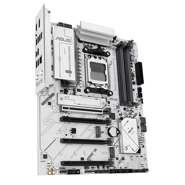 Фото - Материнская плата Asus B650E MAX GAMING WIFI White 4xDDR5