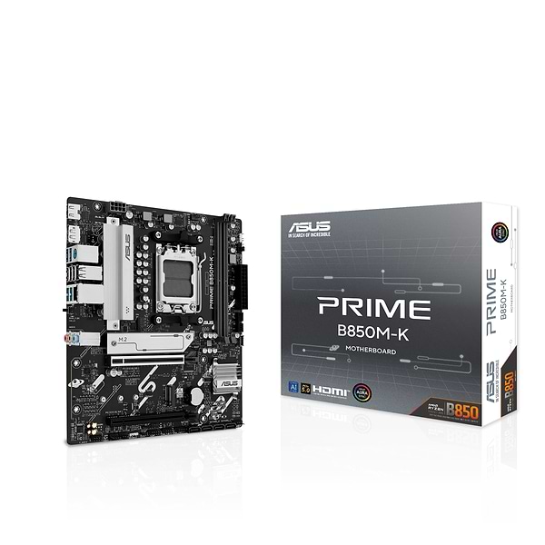 Фото - Материнська плата Asus PRIME B850M-K 4xDDR5