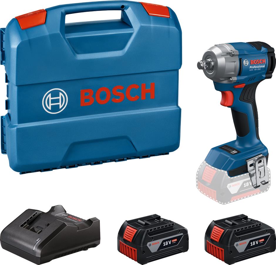 Гайковерт аккумуляторный Bosch GDS 18V-350 (0.601.9M5.021)
