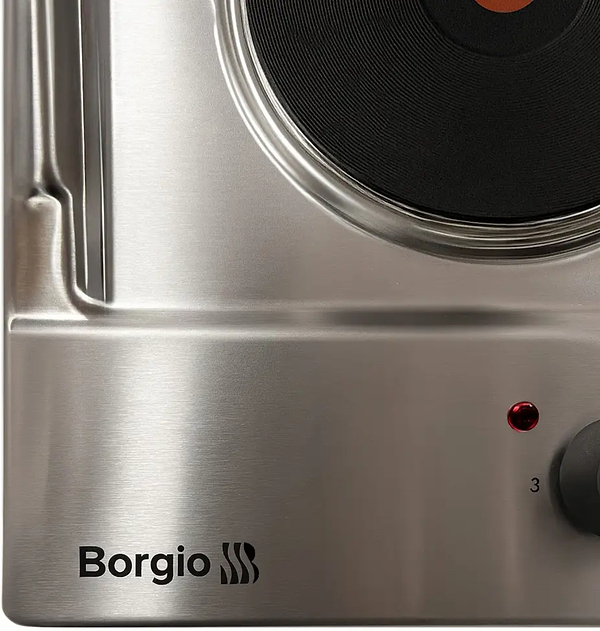 Фото - Варильна поверхня електрична Borgio 6850-04R Inox
