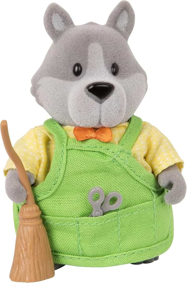 Фото - Колекційні фігурки набір Li'l Woodzeez Сім'я Вовків 4 шт. (WZ6462)