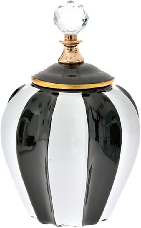 Ваза Al Decoration с крышкой 16x26.5 см (682-059)