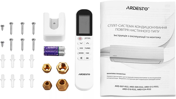 Фото - Кондиціонер спліт Ardesto CoolAir ARD-ACS12