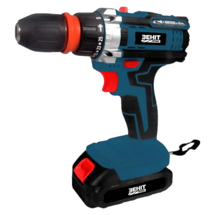 Дриль-шуруповерт Зеніт Профі ЗПША-21/20 DFR (853783)