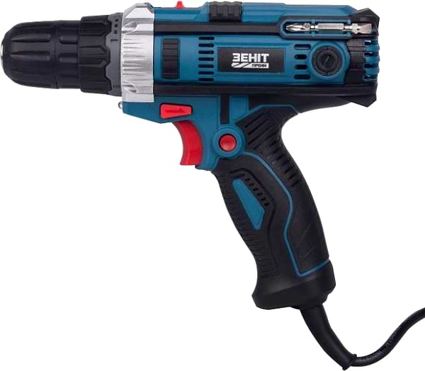 Фото - Шуруповерт мережевий Зеніт ЗПШ-650/2 Профі (853792)