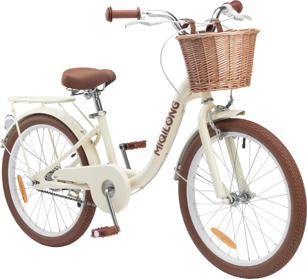 Двоколісний велосипед Miqilong LS 20" 
Beige (RBB-LS20-BEIGE) - Фото 1