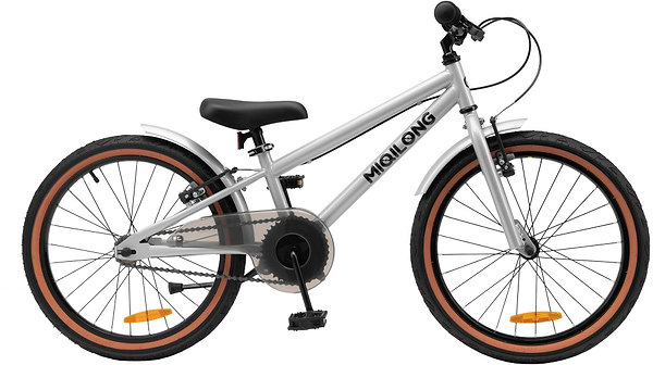 Фото - Двоколісний велосипед Miqilong  ST 20"
Silver (RBB-ST20-SILVER)