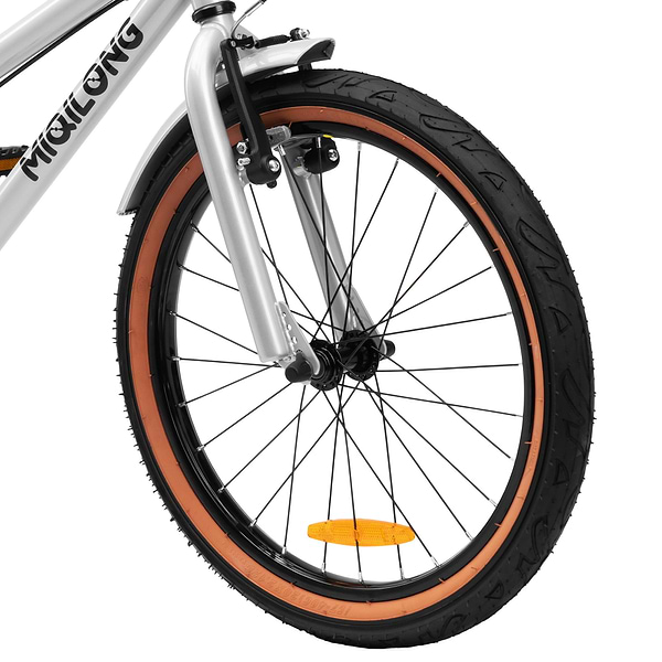 Фото - Двоколісний велосипед Miqilong  ST 20"
Silver (RBB-ST20-SILVER)