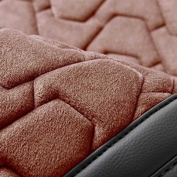 Фото - Комплект накидок на сиденье автомобиля Beltex Chicago black-coffee (BX85120)