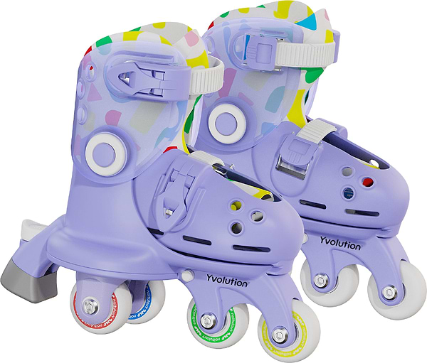 Фото - Ролики YVolution Twista Violet (YC03E4) Фото - Ролики YVolution Twista Violet (YC03E4)