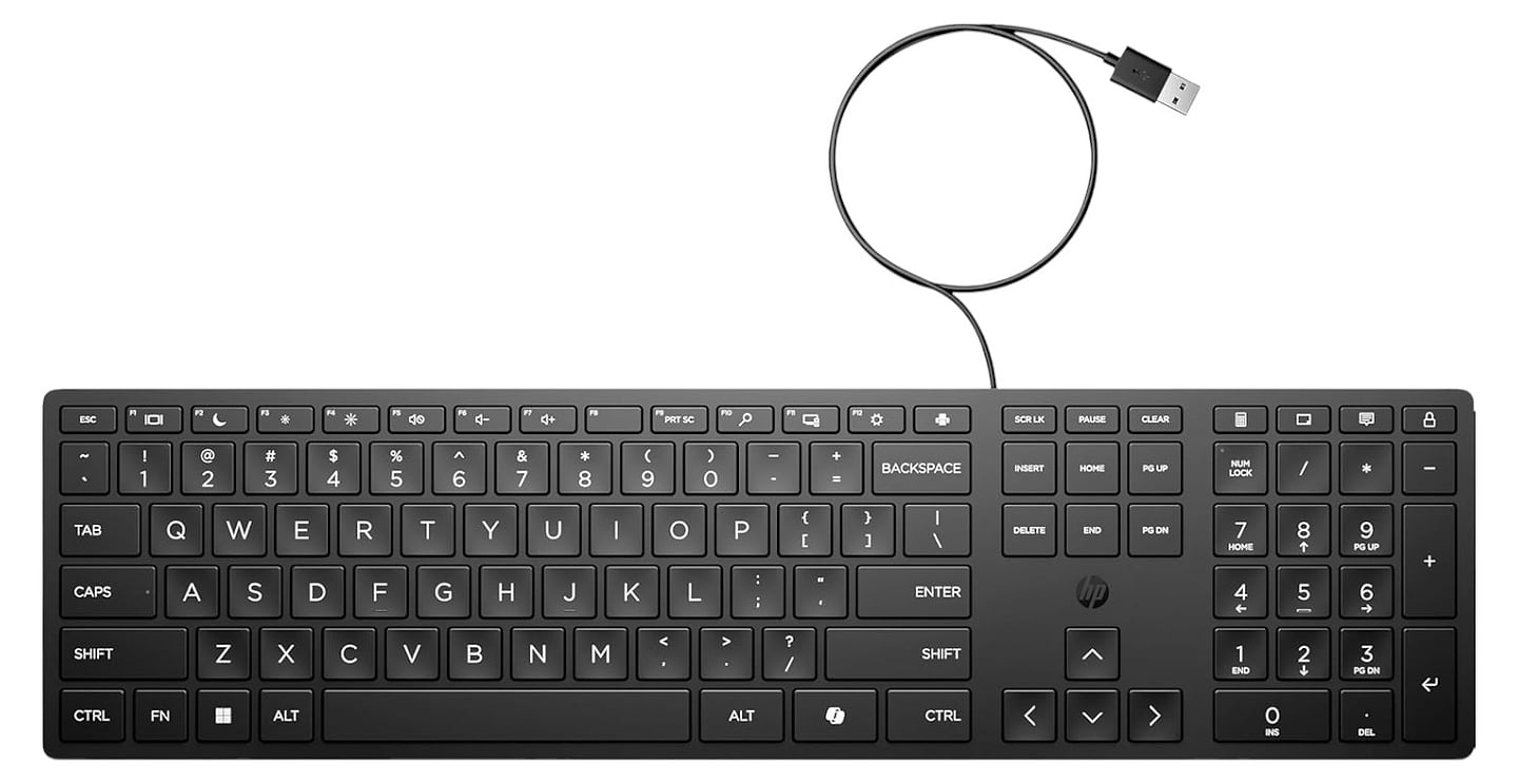 Клавіатура дротова HP 320K 109key USB-A EN/UK Black (9SR37UT)