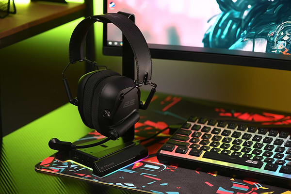 Фото - Гарнітура бездротова ігрова 2E GAMING HG365 BT/WL Black (2E-HG365BK-WL)