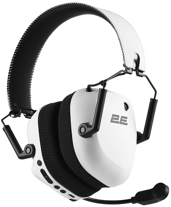 Фото - Гарнитура беспроводная игровая 2E GAMING HG365 BT/WL White (2E-HG365WT-WL)