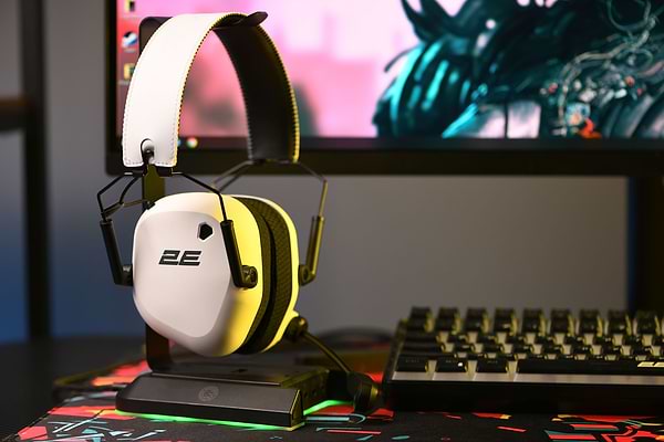 Фото - Гарнитура беспроводная игровая 2E GAMING HG365 BT/WL White (2E-HG365WT-WL)