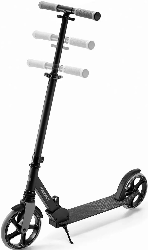 Фото - Двоколісний самокат Kinderkraft Freely Black (KRFREE00BLK0000)