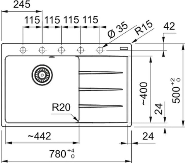 Фото - Мийка кухонна Franke Centro (114.0630.474)
