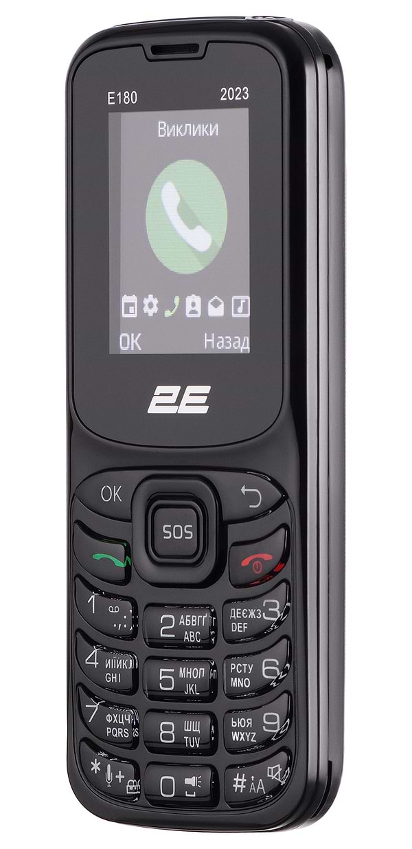 Фото - Мобильный телефон 2E E180 Dual Sim 2023 Black