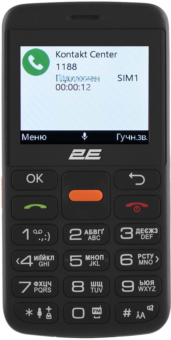 Фото - Мобильный телефон 2E T180 Max Dual Sim Black