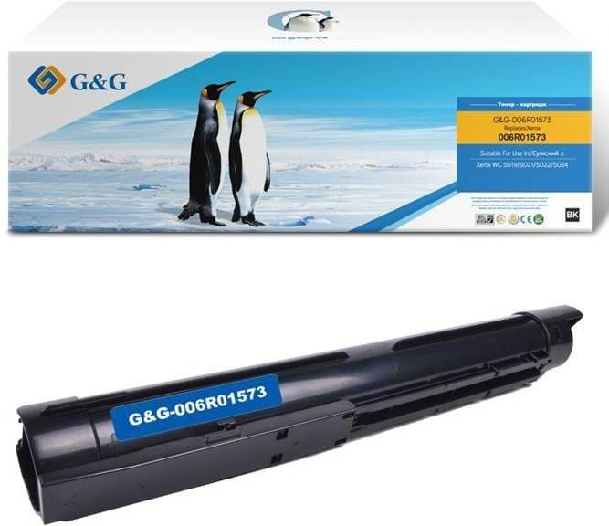 Картридж для лазерных принтеров/МФУ G&G для Xerox WC5019/5021/5022/5024 Black (9000 стр) (G&G-006R01573) - Фото 1