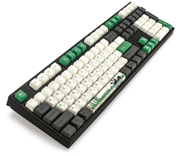 Фото - Клавиатура беспроводная игровая Varmilo APT108 Panda R2, C-TK Red, WL/USB-A, White Led (A93A029D4A5A17A007)