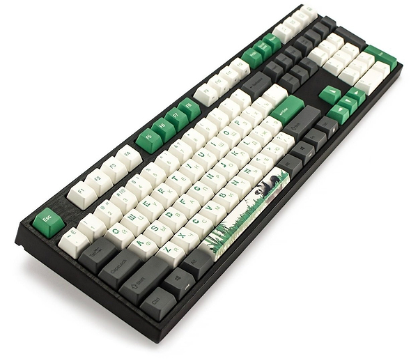 Фото - Клавіатура бездротова ігрова Varmilo APT108 Panda R2, C-TK Brown, WL/USB-A, White Led (A93A029D3A5A17A007)
