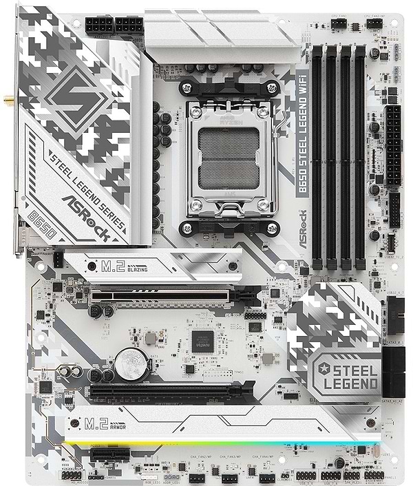 Фото - Материнська плата ASRock B650 Steel Legend WIFI DDR5