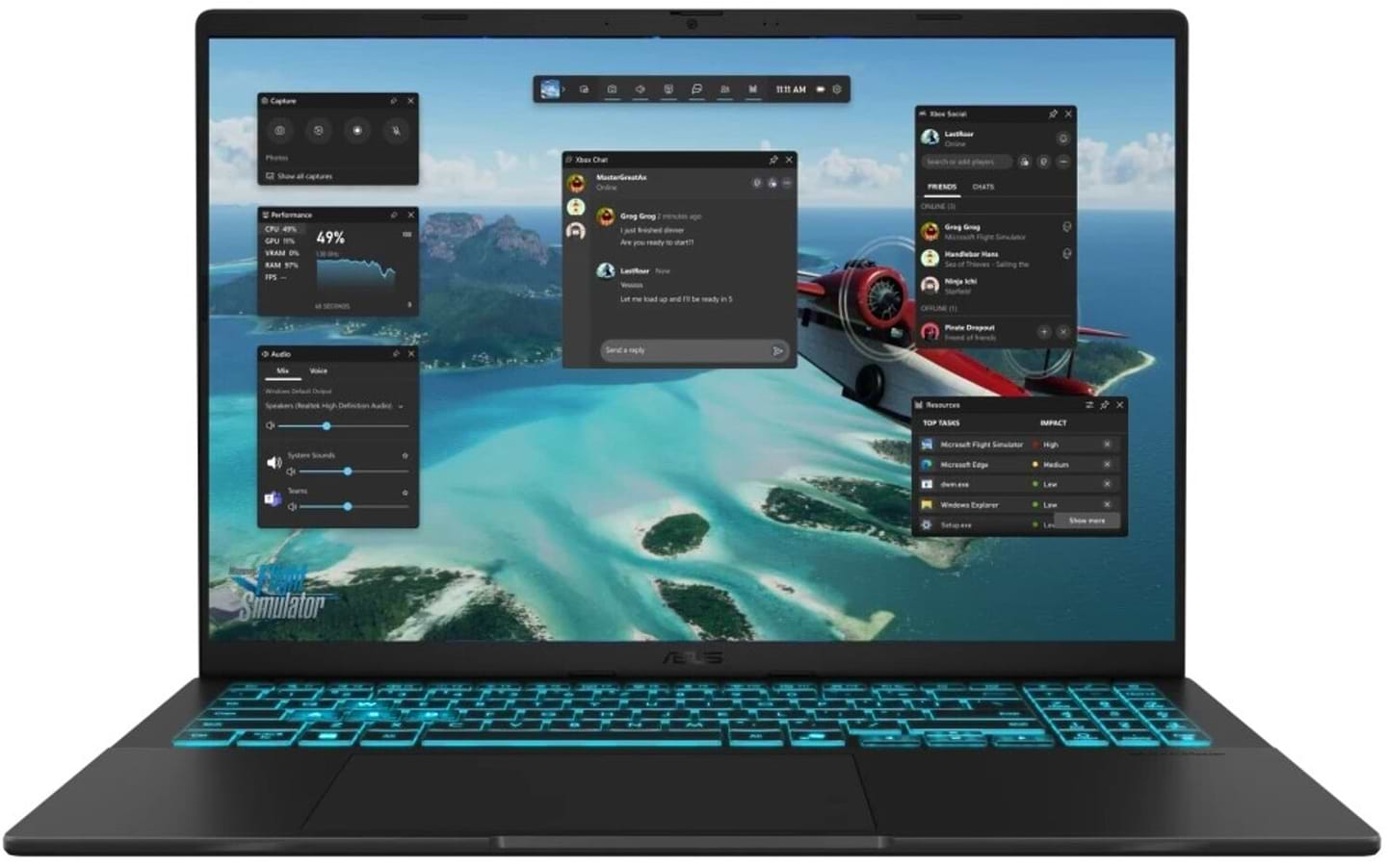 Ноутбук Asus Vivobook 16 V3607VH-RP020 Black - Фото 1