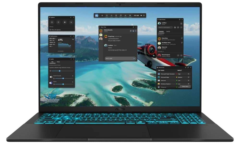 Ноутбук ігровий Asus V16 V3607VM-RP011 Black - Фото 1