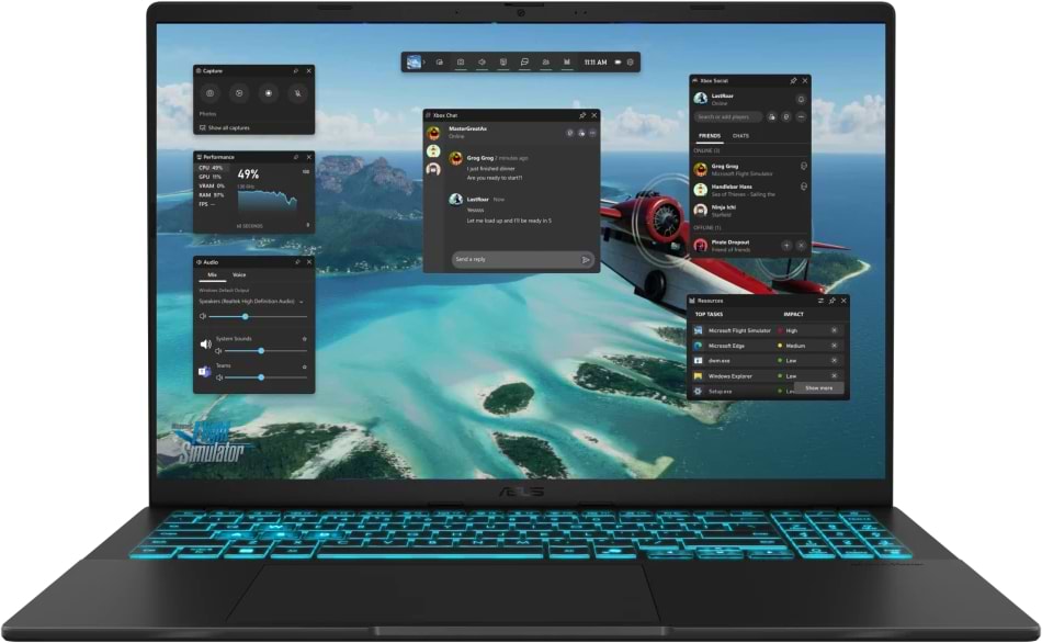 Ноутбук Asus V16 (V3607) V3607VP-RP016 Black - Фото 1