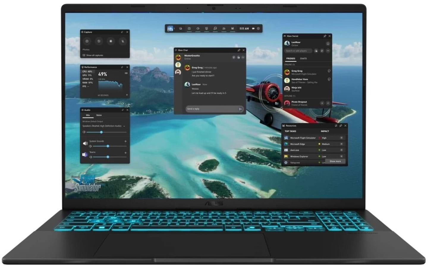 Ноутбук Asus V16 V3607VM-RP013 Black - Фото 1