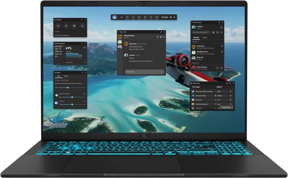 Ноутбук Asus V16 V3607VP-RP015 Black - Фото 1