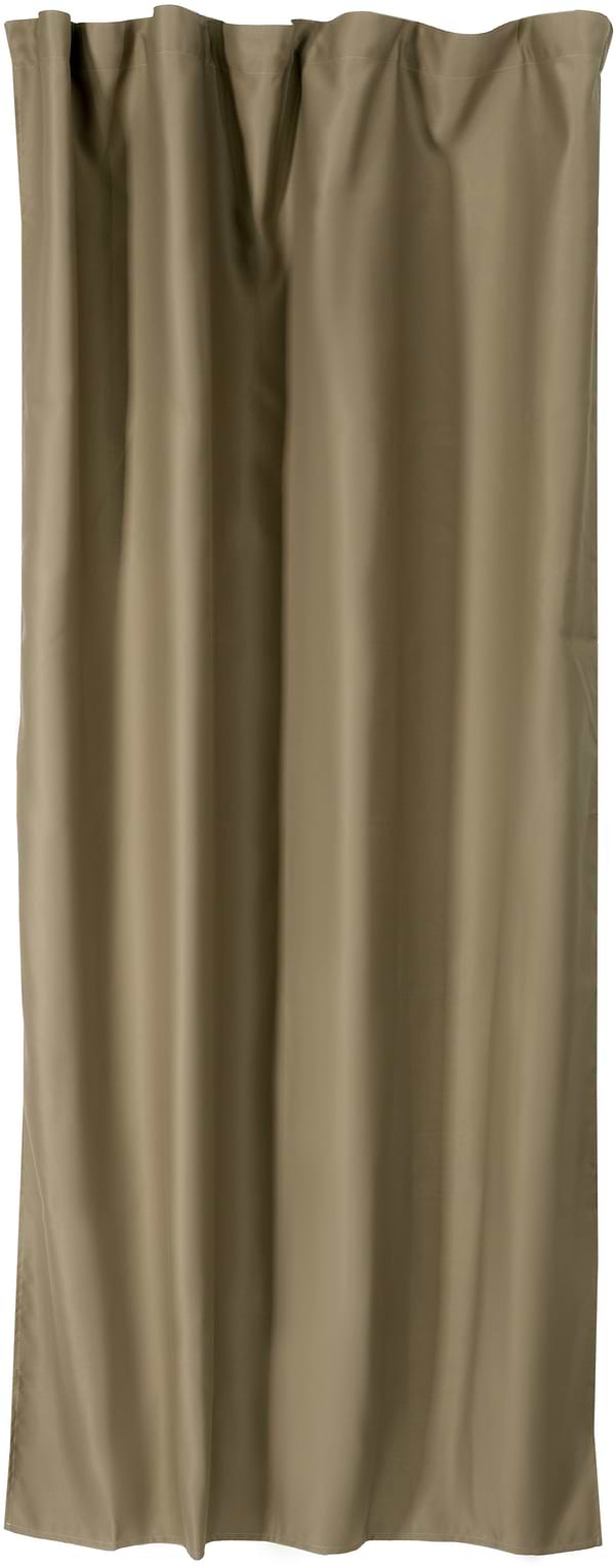 Фото - Портьєра Ardesto 150х270 см блекаут бежевий темний (ART1040DB)