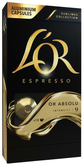 Кава в капсулах L`OR Espresso Or Absolu 10 шт. - Фото 1