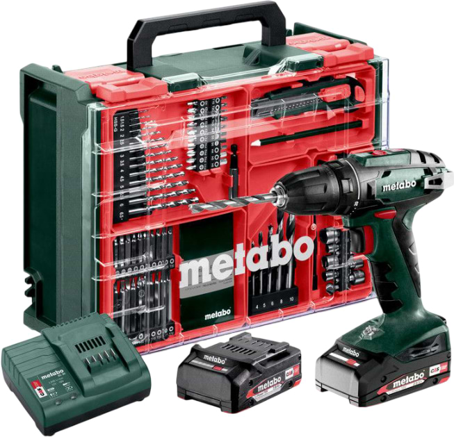 Дриль-шуруповерт Metabo BS 18 Set 18В (602207710)