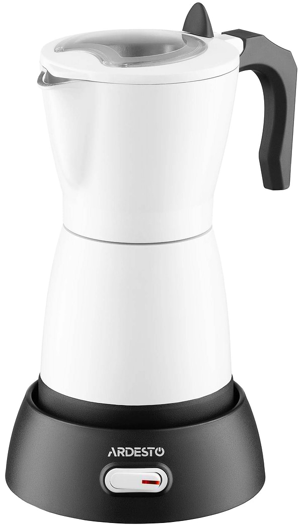 Фото - Уценка - Кофеварка гейзерная Ardesto CMM-X300W Фото - Уценка - Кофеварка гейзерная Ardesto CMM-X300W