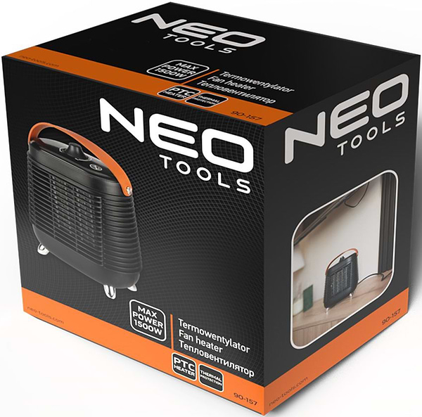Фото - Тепловентилятор Neo Tools Black (90-157)