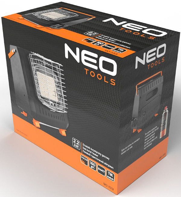 Фото - Газовий обігрівач Neo Tools Black (90-133)