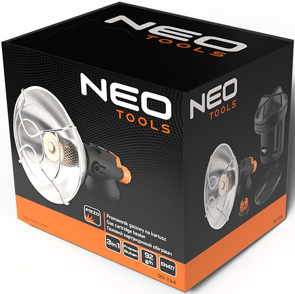 Фото - Газовий обігрівач Neo Tools Black (90-134)