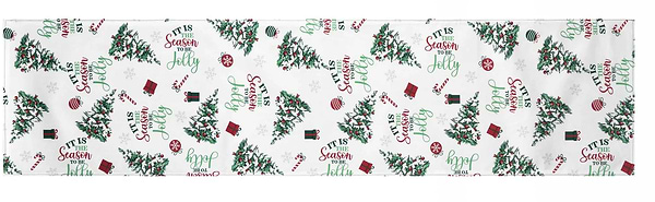 Фото - Скатертина раннер Ardesto Christmas Tree 33х137 см (ART01HCT)