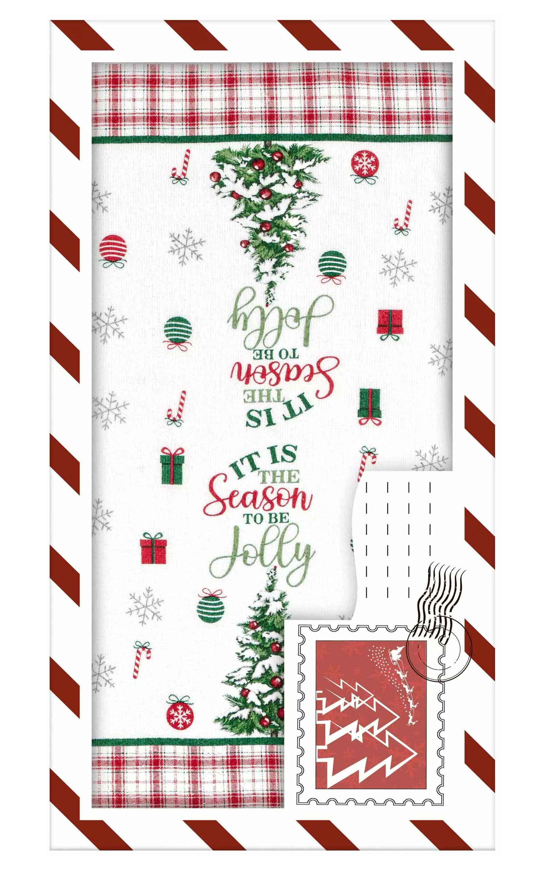 Набір рушників Ardesto Christmas Tree 38х63 см 2 шт. (ART3863HTB) - Фото 1