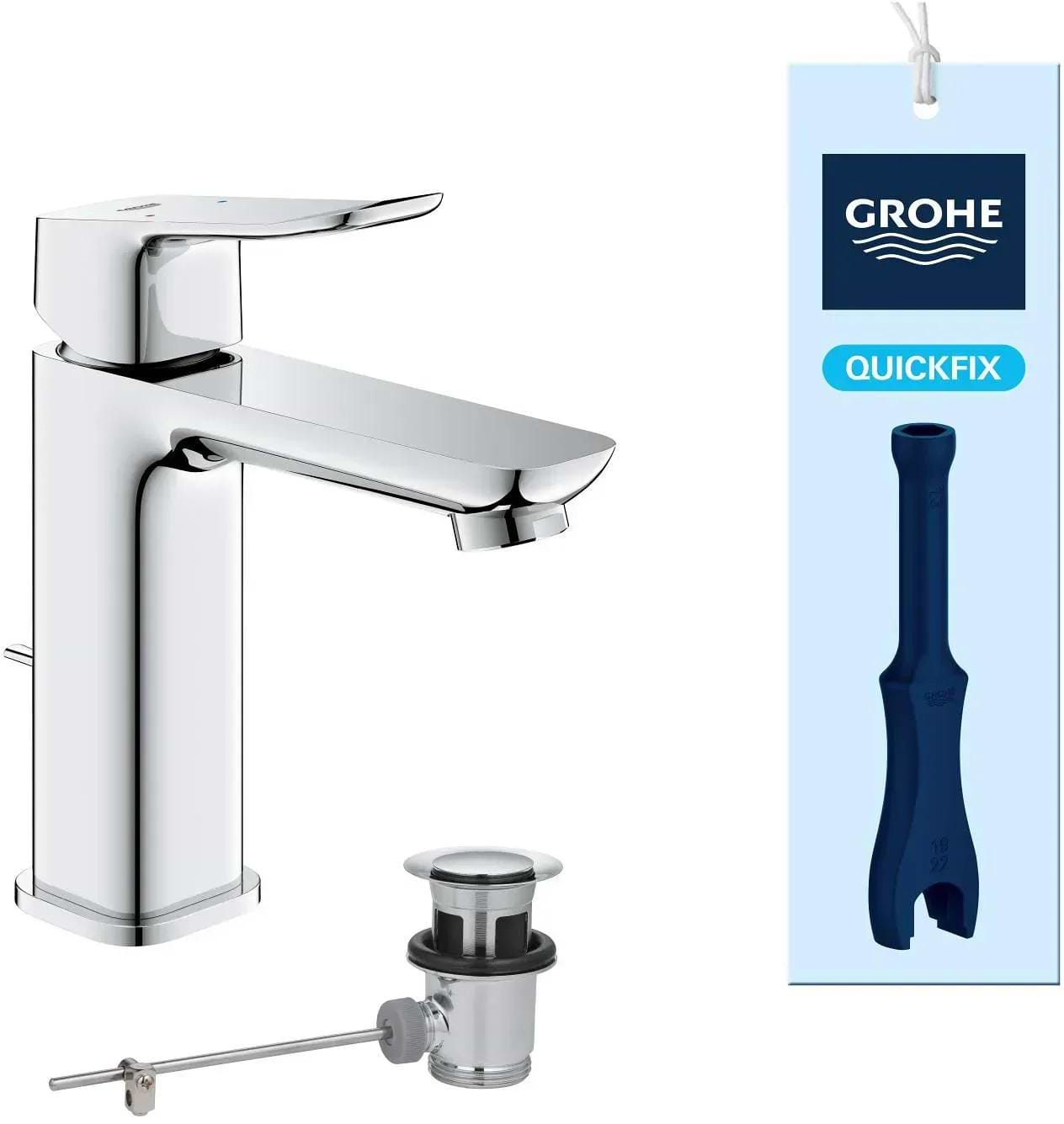 Змішувач для ванної Grohe QuickFix Dice M (1018320000) - Фото 1