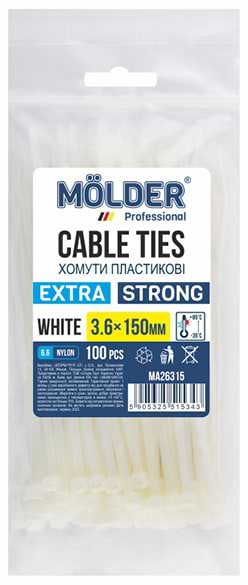 Набор хомутов Molder 3,6x150 (MA26315)