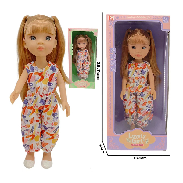 Фото - Лялька LS в комбінезоні 33 см (LS1350-5)