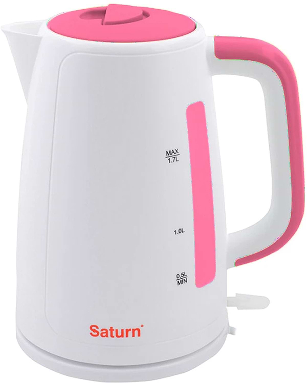 Фото - Електричний чайник Saturn ST-EK8435U White/Pink