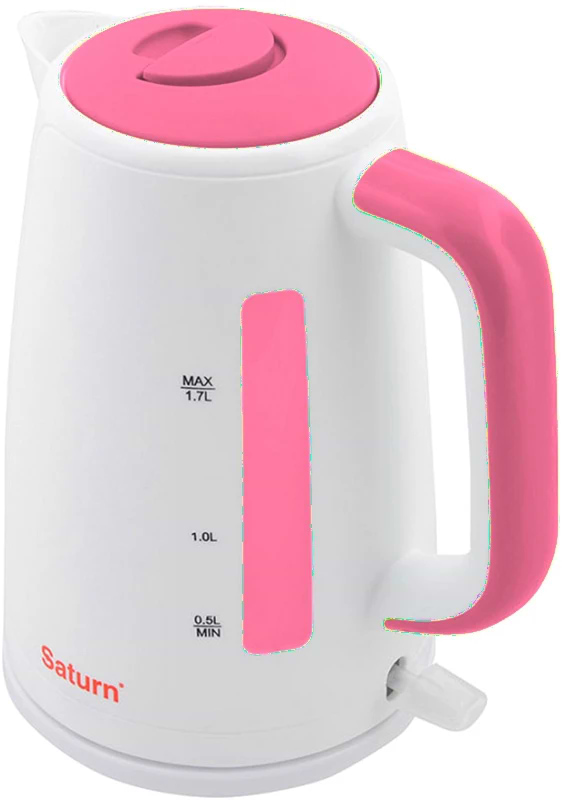 Фото - Електричний чайник Saturn ST-EK8435U White/Pink