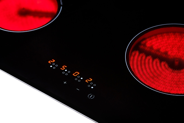 Фото - Варильна поверхня електрична Borgio VC 604 TC BLACK GLASS