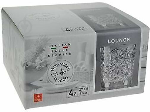 Фото - Набор стаканов Bormioli Rocco BARTENDER LOUNGE 4x275 мл (666223GRS021990)