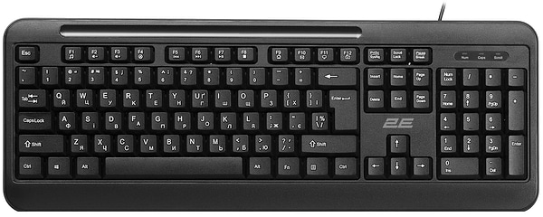 Фото - Клавиатура проводная 2E 2E-KM1040UB_UA
