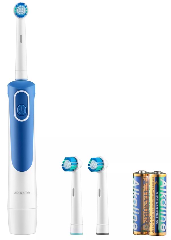 Фото - Зубна щітка електрична Ardesto White/Blue (ETB-I009WB)